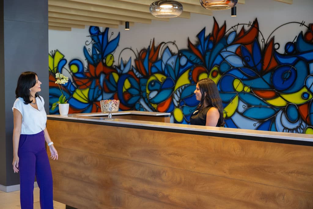 24-hour concierge service at Metro Parc